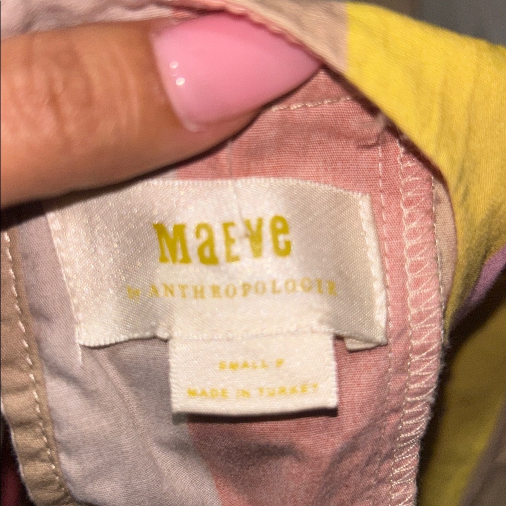 Anthropologie Maeve Mini Dress Emmy Swing - Picture 2 of 4